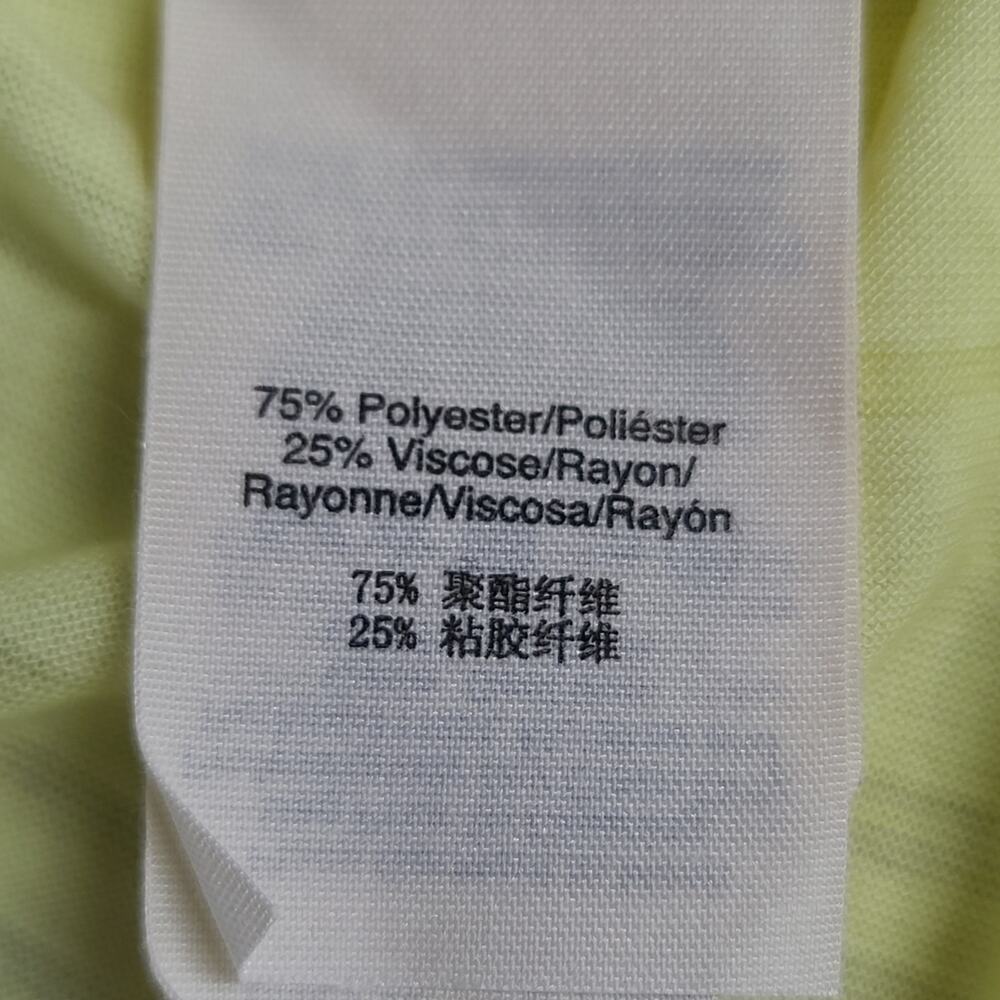 PURE DKNY Butter yellow women's boxy tshirt Size Large amazingly Soft - Picture 7 of 7